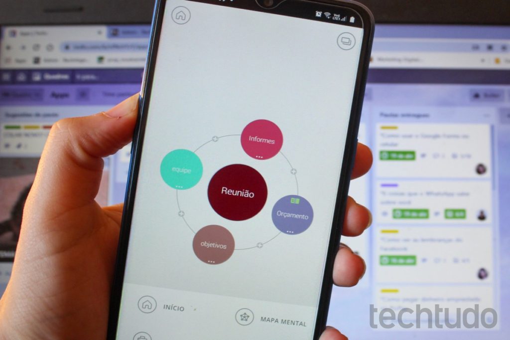 Aplicativo para fazer mapa mental no celular: como usar o Mindly