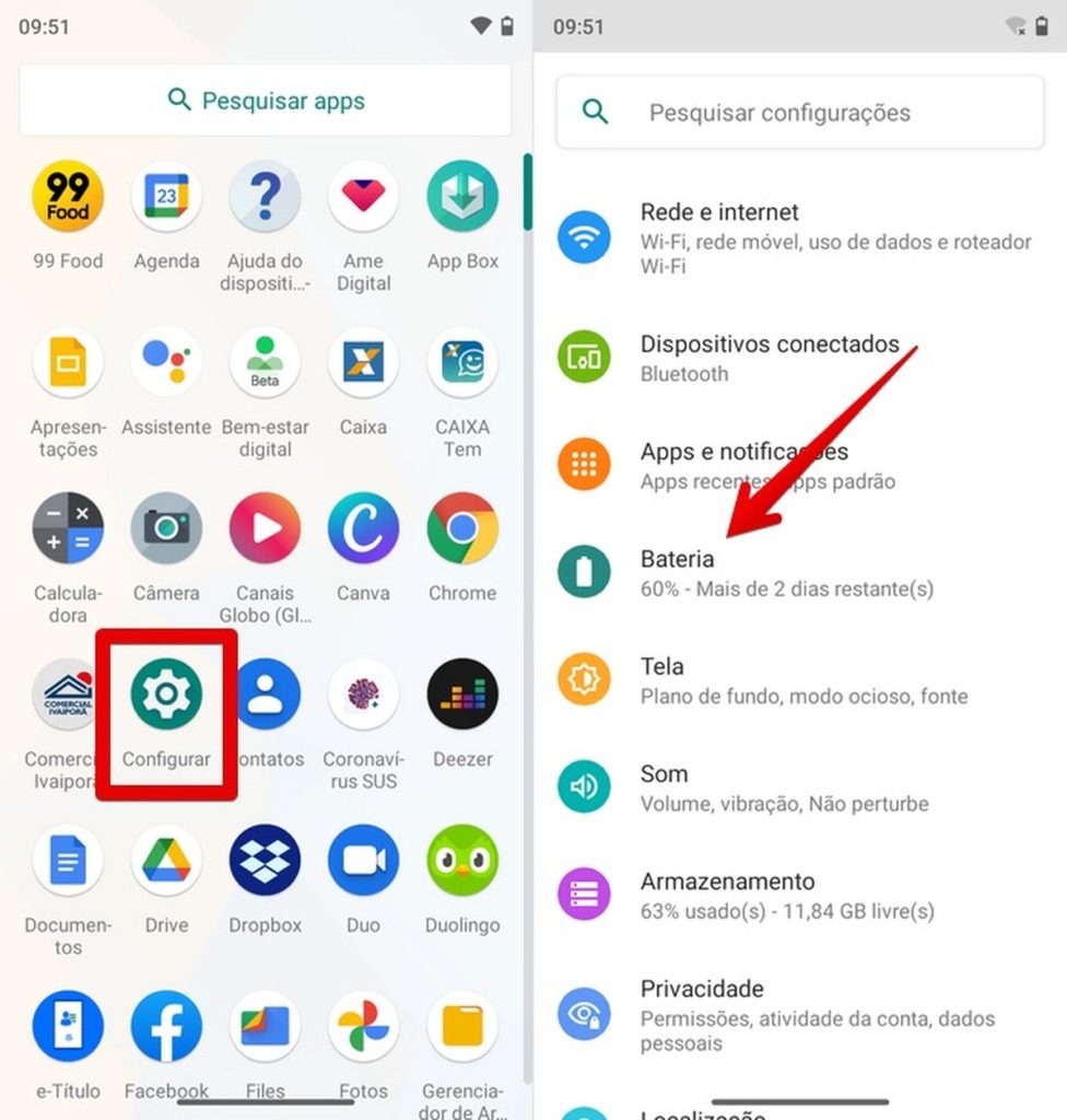 Como descobrir quais apps mais consomem bateria do celular