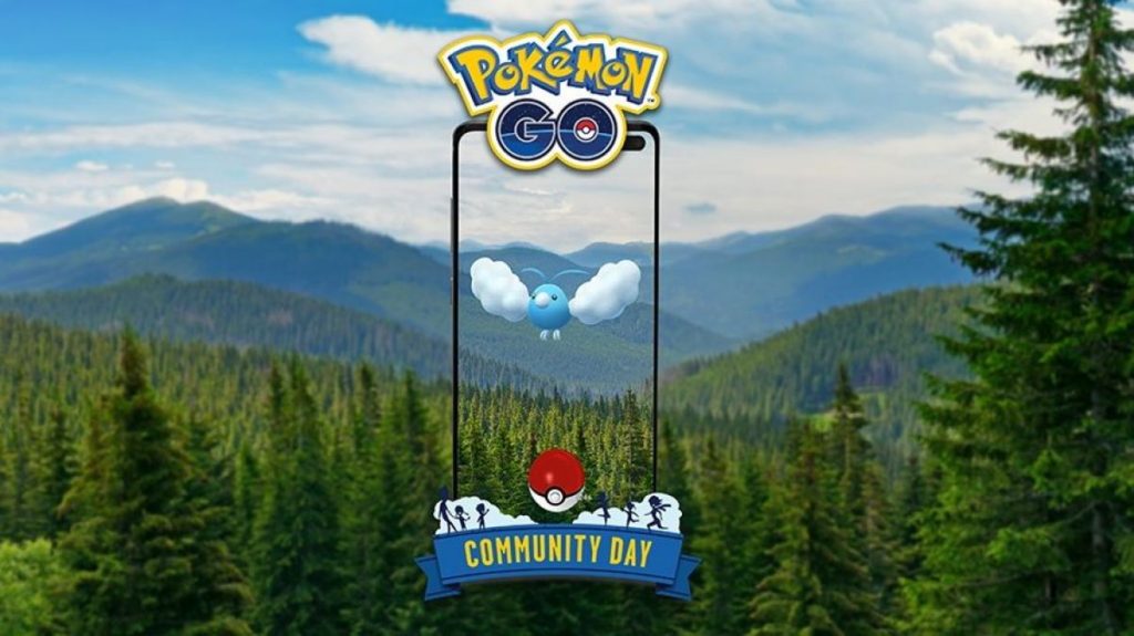 Dia Comunitário de maio tem Swablu em Pokémon Go
