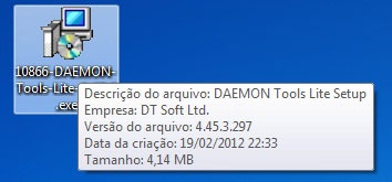 Instalador do Daemon Tools Lite