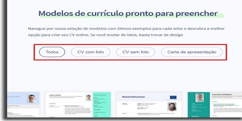 montar um currículo dicas