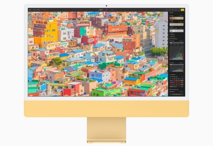 Novo iMac tem tela Retina 4,5K (imagem: divulgação/Apple)