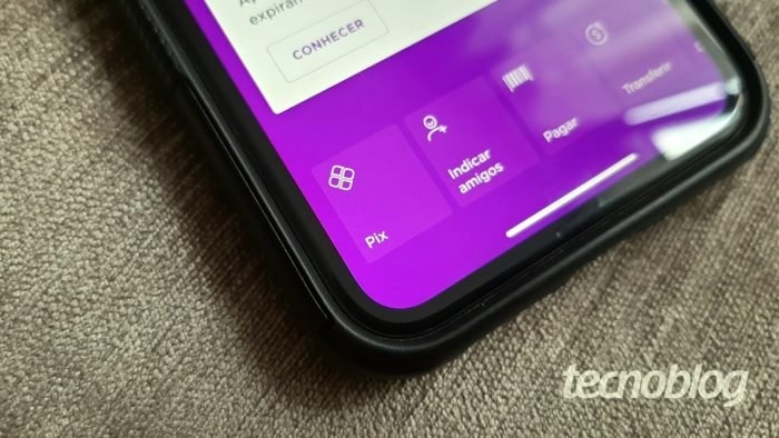 Pix no aplicativo do Nubank (imagem: Emerson Alecrim/Tecnoblog)
