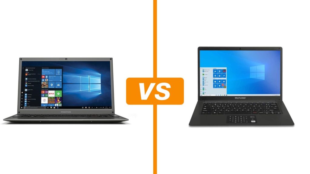 Positivo Motion Plus ou Multilaser Legacy Book? Compare os laptops de entrada