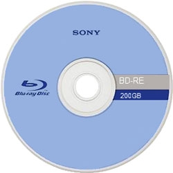 Protótipo de Blu Ray Sony com capacidade de 200 GB