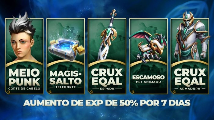 Recompensas de pré registro em RuneScape Mobile (Imagem: Divulgação/Jagex)