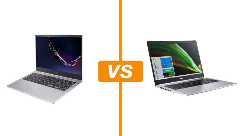 Samsung Book X40 vs Acer Aspire 5: compare os notebooks intermediários