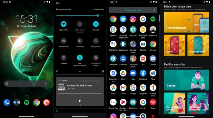 Software do Motorola Moto G30 (Imagem: André Fogaça/Tecnoblog)