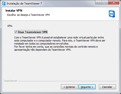 Teamviewer via VPN