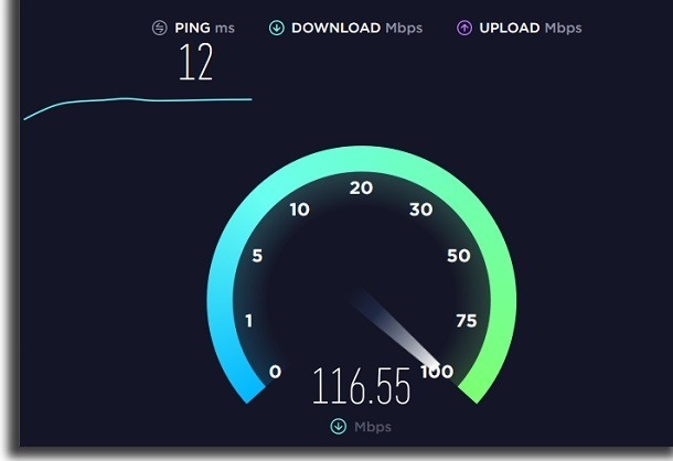 testar a velocidade da internet download