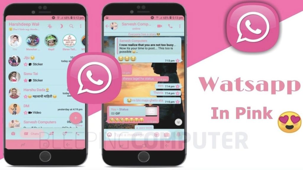 WhatsApp Pink é app falso que envia spam via Telegram e Signal