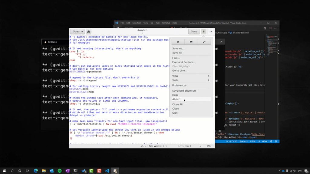 Windows 10 agora roda programas de Linux com interface gráfica