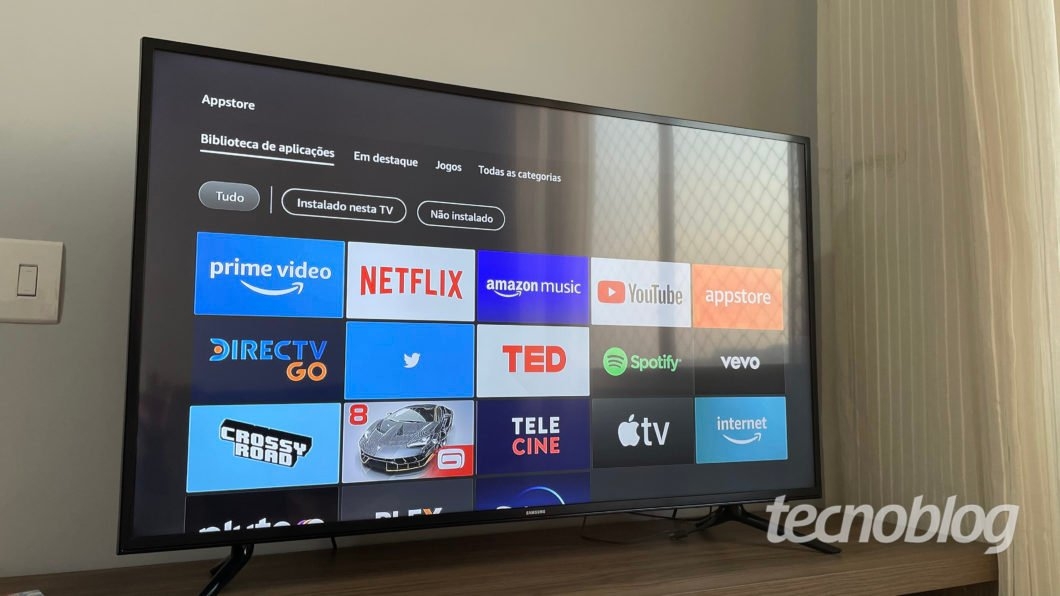 Amazon Fire TV Stick 4K (Imagem: Darlan Helder/Tecnoblog)