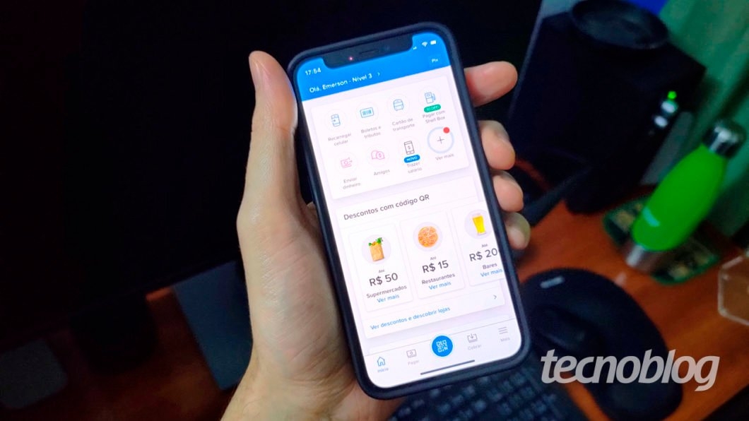 Aplicativo do Mercado Pago (imagem: Emerson Alecrim/Tecnoblog)