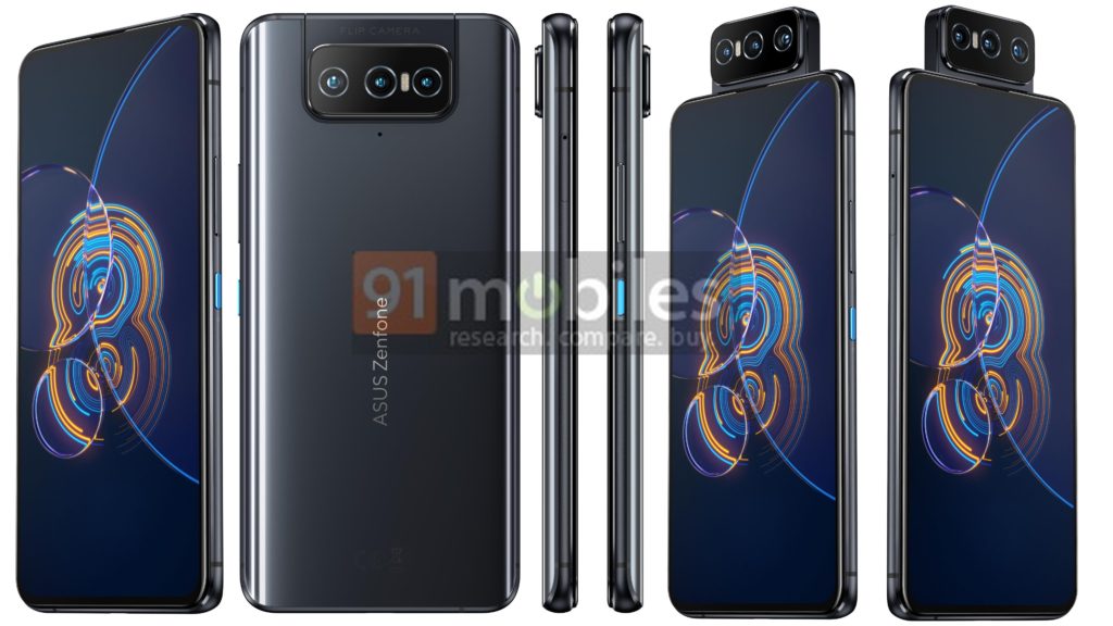 Asus Zenfone 8 compacto e Zenfone 8 Flip vazam em imagens