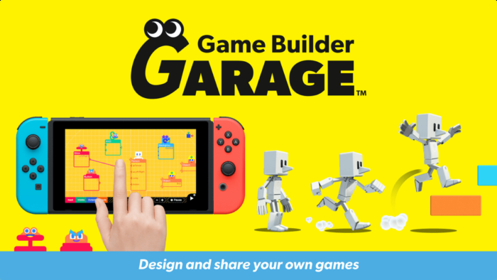 Com Game Builder Garage é possível criar jogos (Imagem: Divulgação/Nintendo)