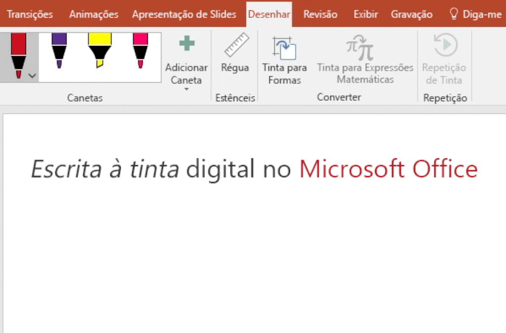 Como desenhar no PowerPoint