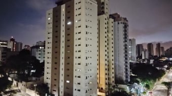 Foto tirada com a câmera traseira do Moto G100 em modo noturno (Imagem: Paulo Higa/Tecnoblog)