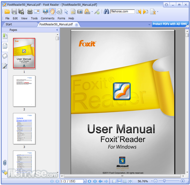 Foxit PDF Reader 