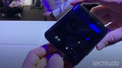 Galaxy Z Flip faz parte da linha de dobráveis da Samsung