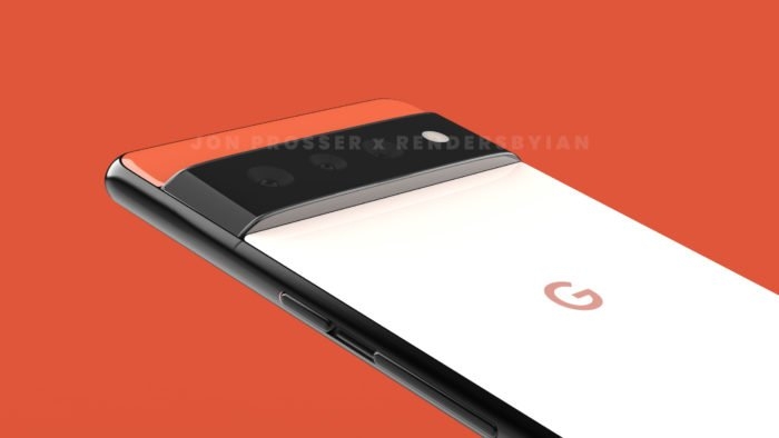 Google Pixel 6 e Pixel 6 Pro (foto) devem trazer um novo módulo de câmera (Imagem: Reprodução/Jon Prosser)