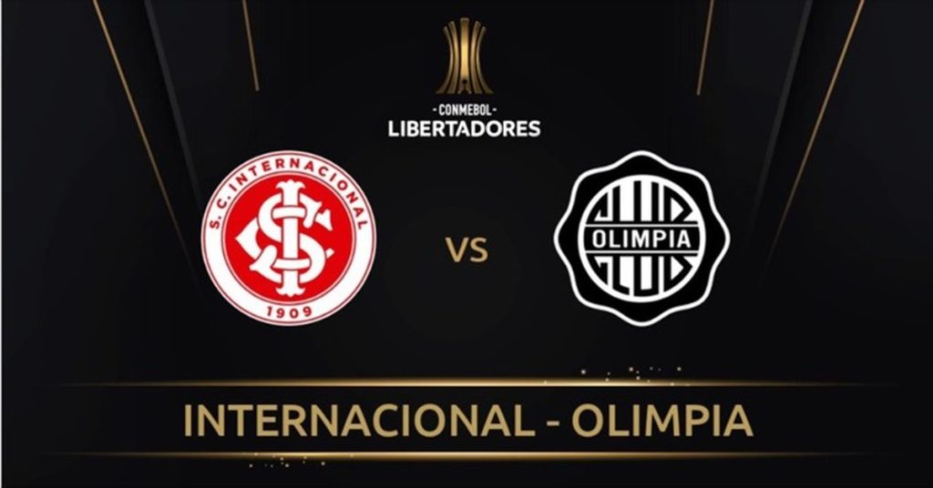 Internacional x Olimpia ao vivo: onde assistir ao jogo da Libertadores