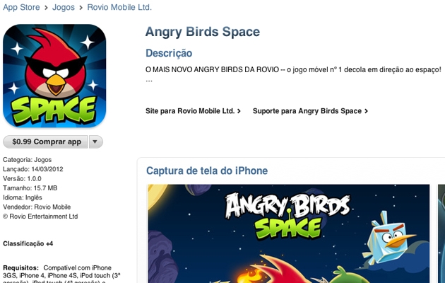 Jogos na App Store