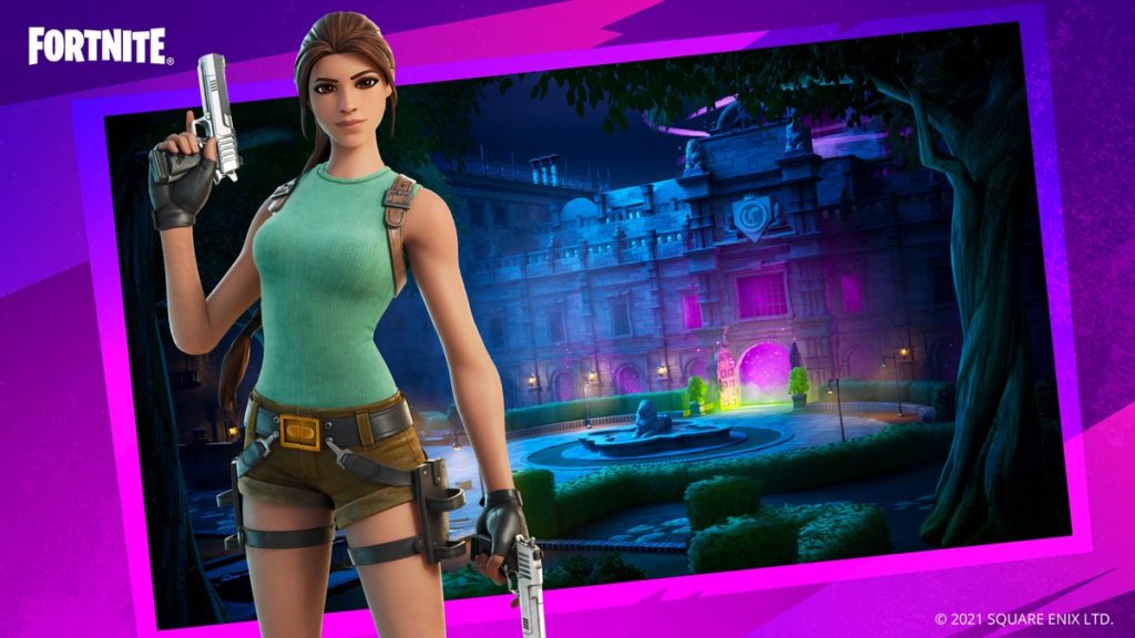 Lara Croft dourada no Fortnite: como pegar a skin