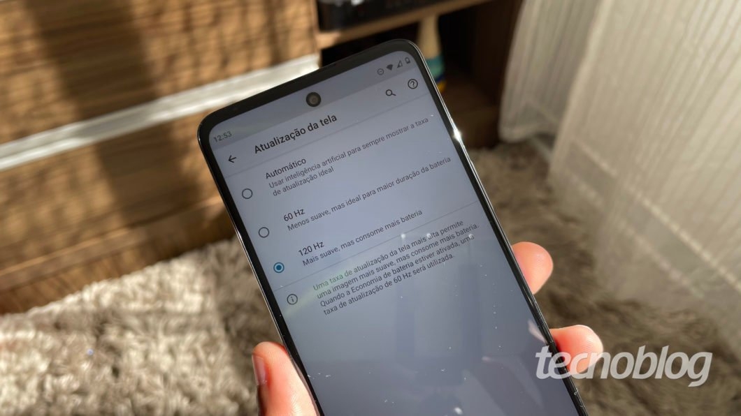 Motorola Moto G60 (Imagem: Darlan Helder/Tecnoblog)