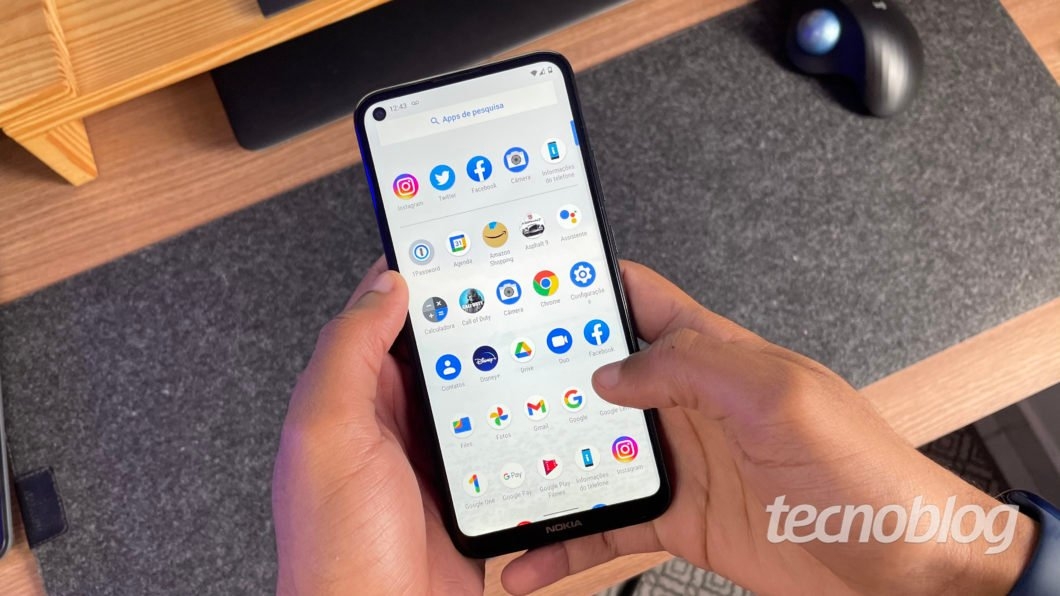 Nokia 5.4 (Imagem: Darlan Helder/Tecnoblog)