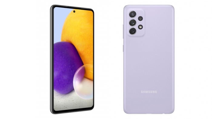 Samsung Galaxy A72 (Imagem: Divulgação/Samsung)