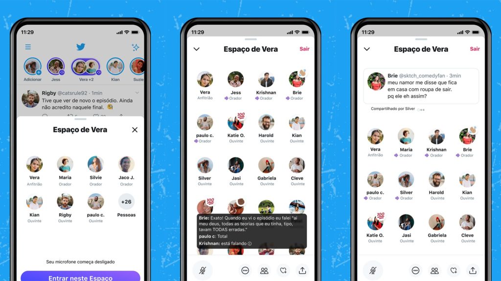 Twitter Spaces agora pode ser acessado por todo mundo