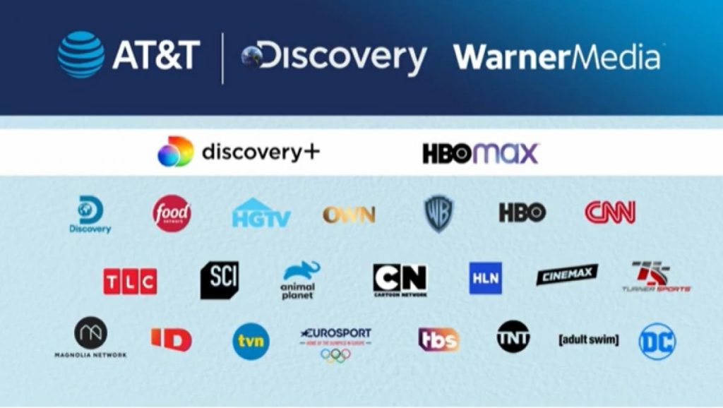 WarnerMedia e Discovery se unem para concorrer com Netflix e Disney+