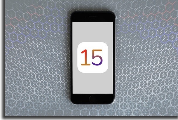 atualização do iOS 15