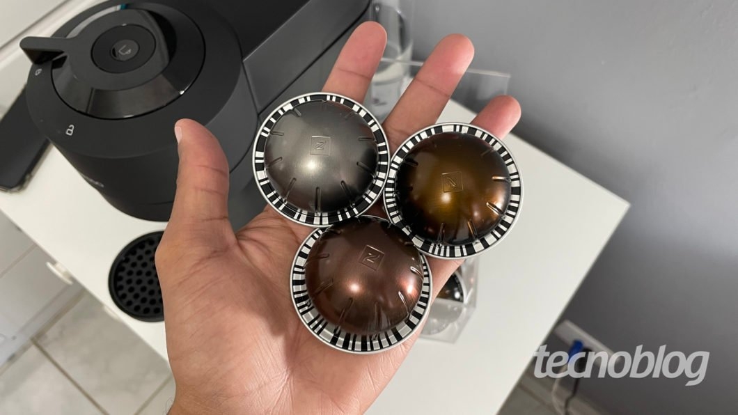 Cápsulas da Nespresso Vertuo Next (Imagem: Darlan Helder/Tecnoblog)