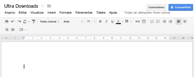 Documento de Texto Google Docs