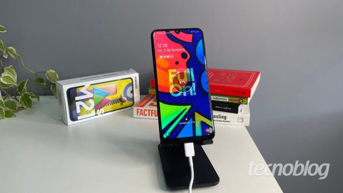 Samsung Galaxy M21s (Imagem: Darlan Helder/Tecnoblog)