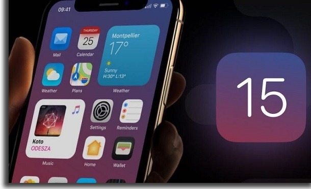 usar o ios 15