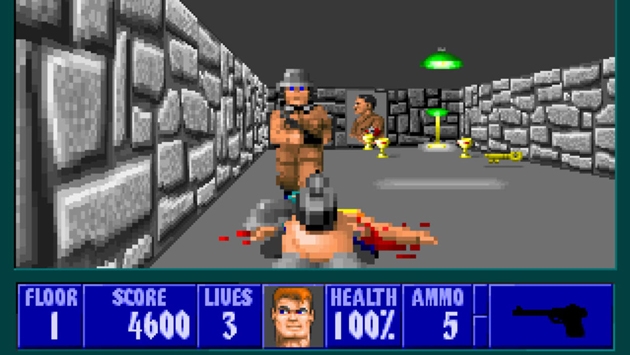 Wolfenstein 3D (Imagem: Reprodução)