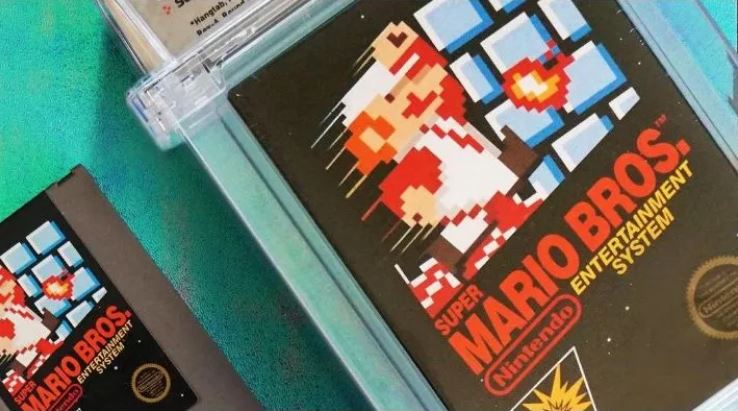 Usuário anônimo comprou cartuchos "Super Mario Bros." por 10 milhões de reais