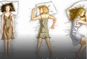 O que sua posição de dormir diz sobre a sua Saúde!