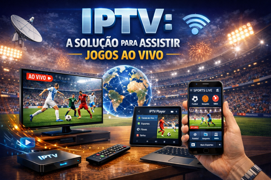 IPTV: Apps Reprodutores para Jogos Ao Vivo