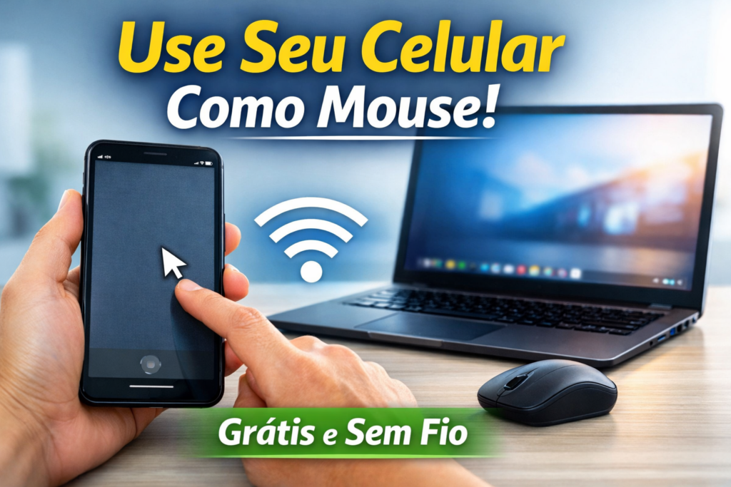 transformar seu celular em mouse sem fio